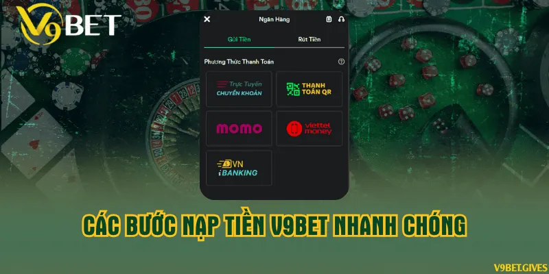 Nạp tiền V9BET
